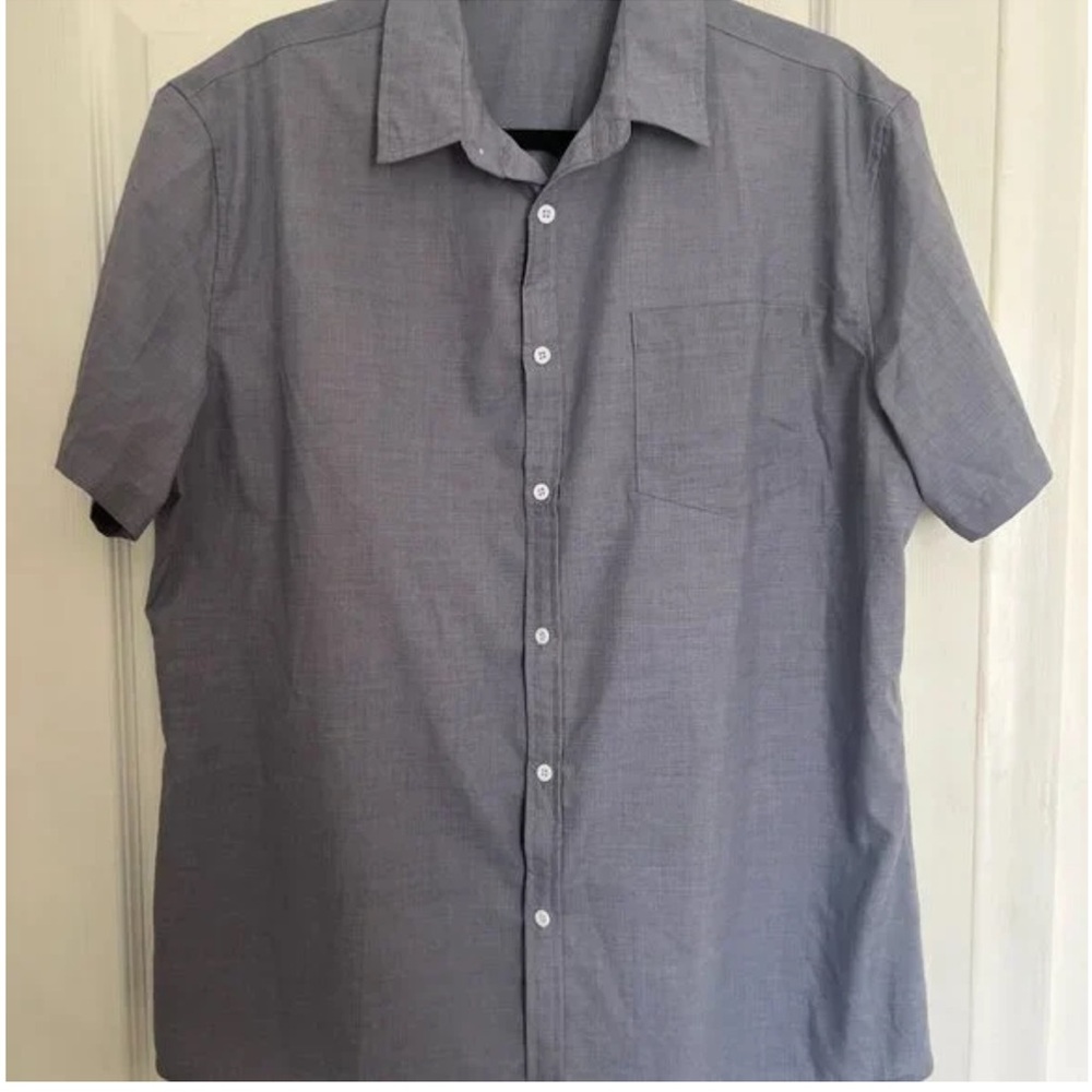 Classic Men's Coofandy Blue Button Down Shirt
